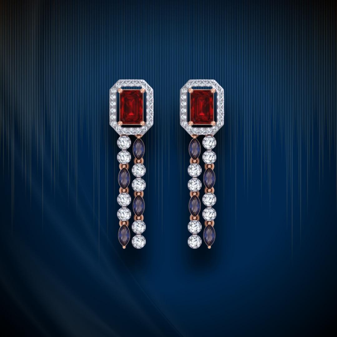 Diamond Layered Ring in Rose Gold