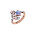 Open Diamond Ring in Rose Gold 2 (Copy)