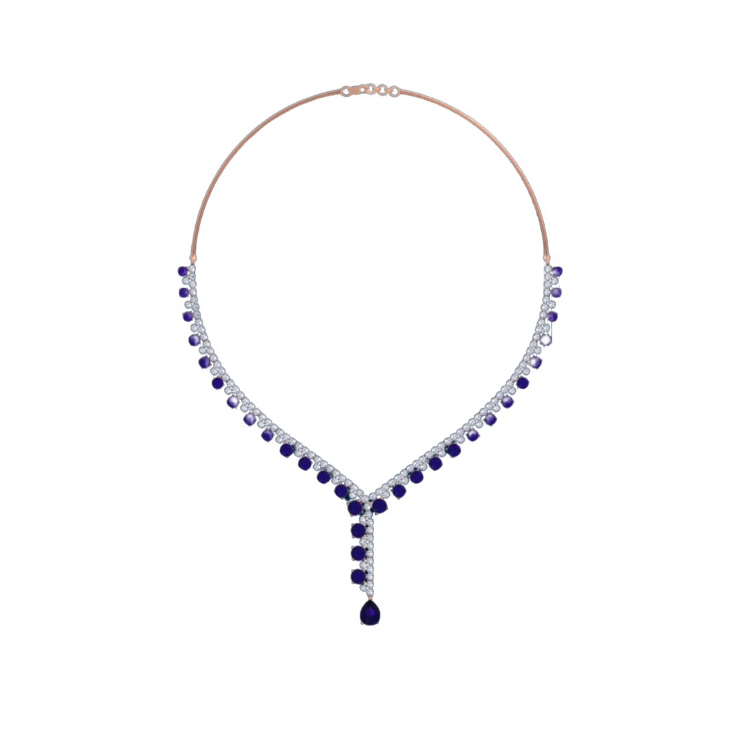 Diamond Layered Ring in Rose Gold 2